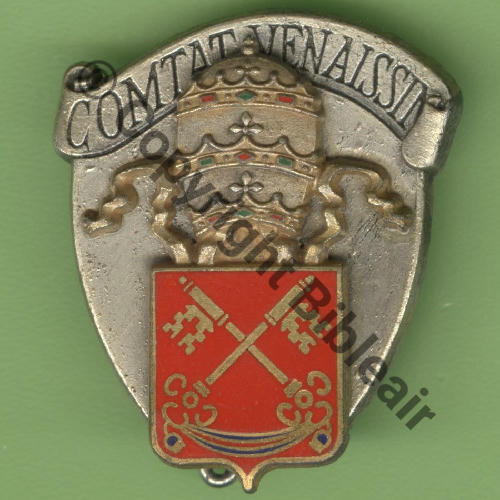 COM A1170  EC.3.5 COMTAT VENAISSIN  ORANGE  DrP Griffes et butees Grains etames Src.Y.GENTY 21Eur05.07 